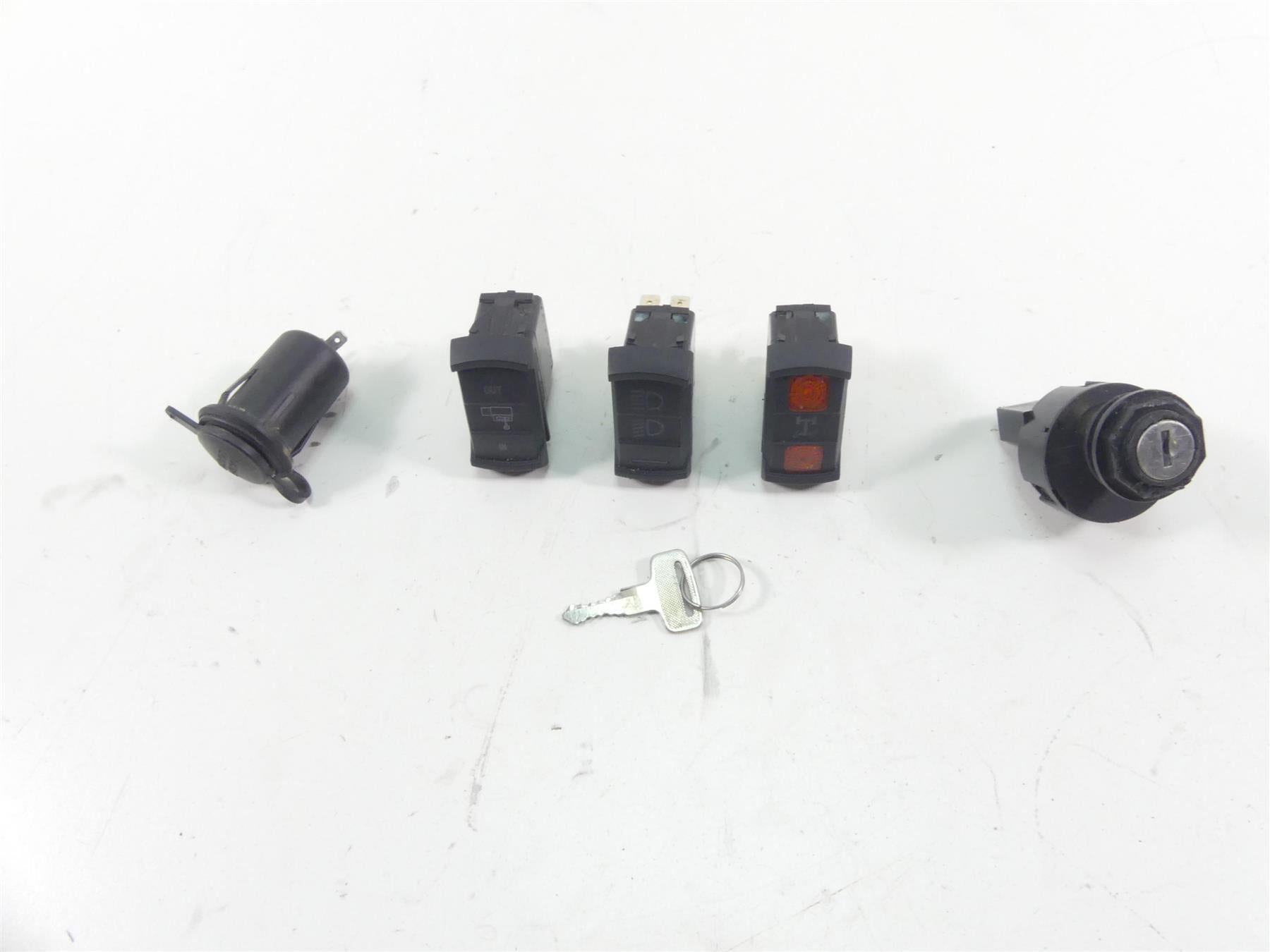 2018 Polaris General 1000 EPS Ignition Light Awd All Switch Key Set 4012165