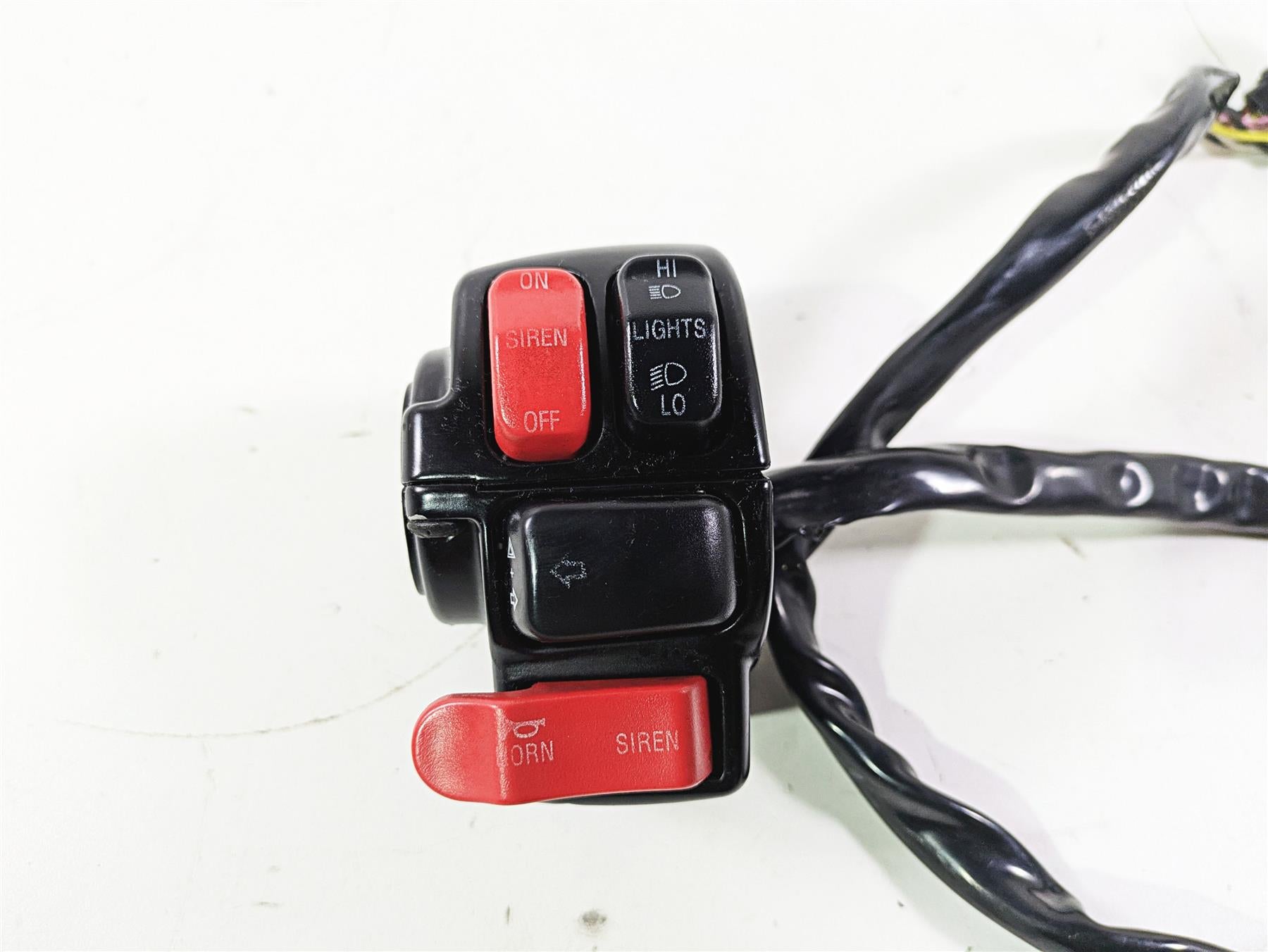 2008 Harley Touring FLHTP Electra Glide Left Hand Lights Control Switch 70361-96 {{ shop.shopifyCountryName }} - Mototech271