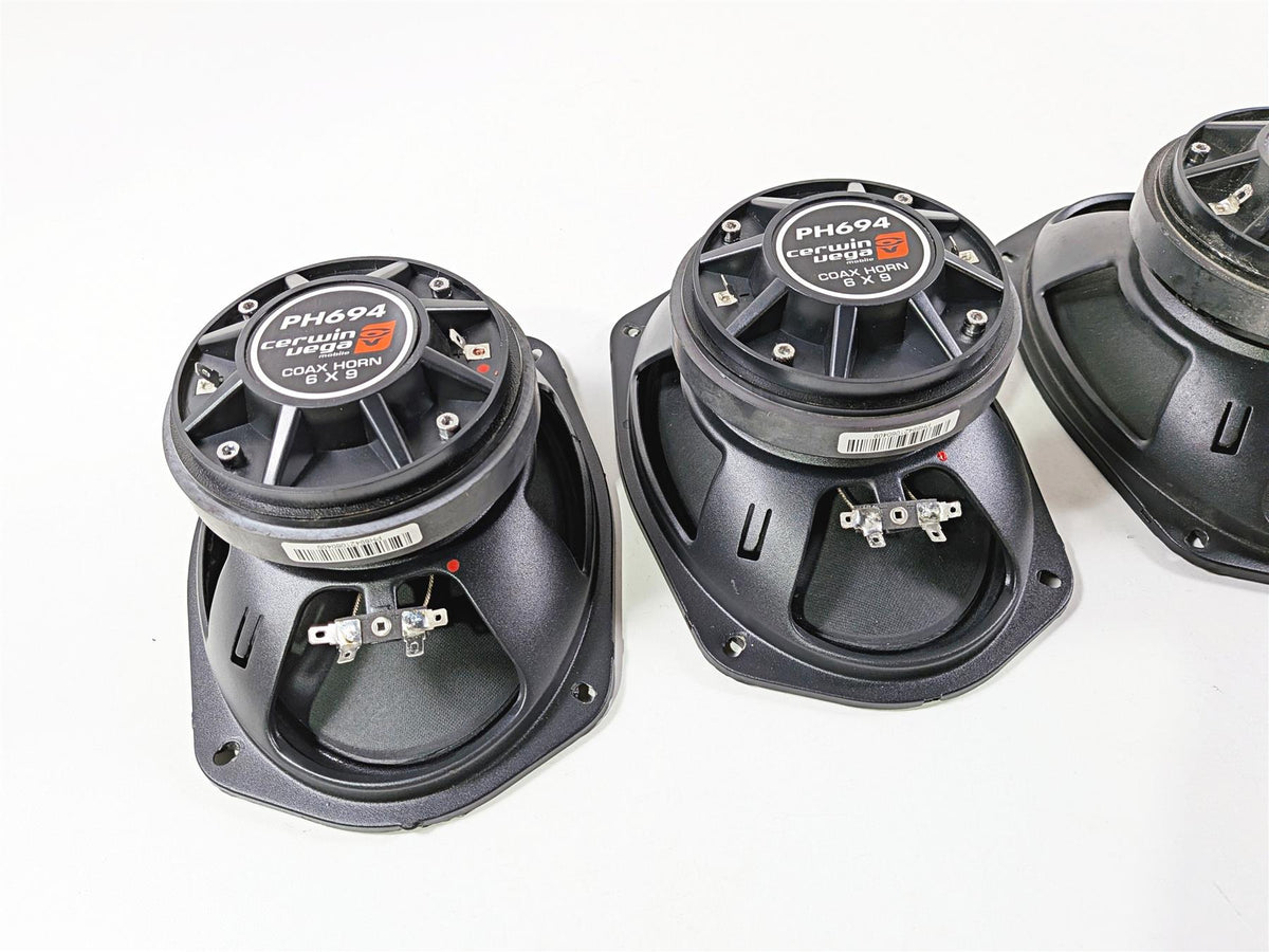 2017 Harley Touring FLHXS Street Glide Coax Horn 6x9 Speaker Set of 4 320W PH694 {{ shop.shopifyCountryName }} - Mototech271