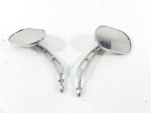 Load image into Gallery viewer, 2002 Harley Touring FLHRCI Road King Oem Chrome Oval Rear View Mirror Set
