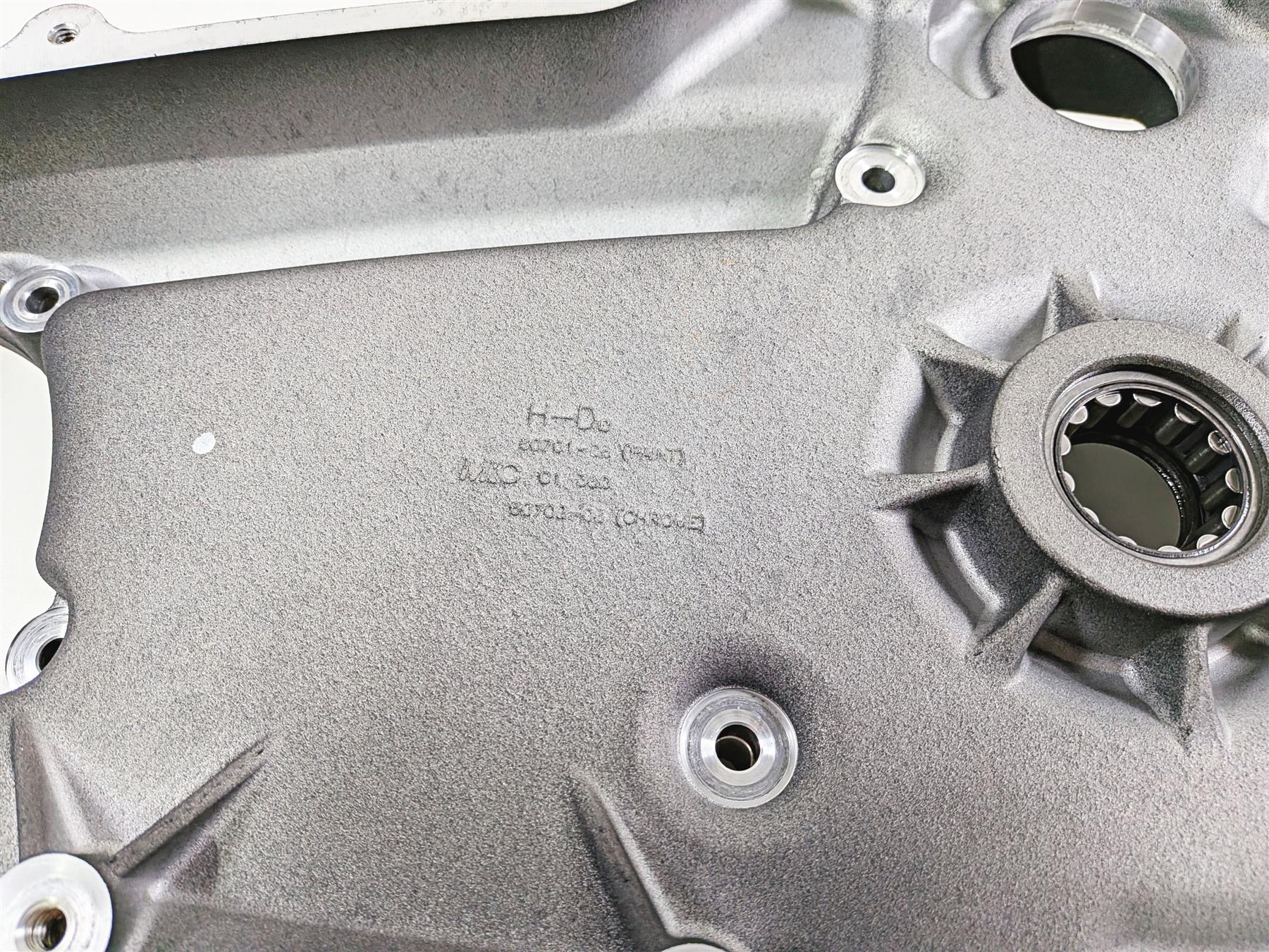 2009 Harley FXCWC Softail Rocker Inner Primary Drive Clutch Cover 60701-08 {{ shop.shopifyCountryName }} - Mototech271