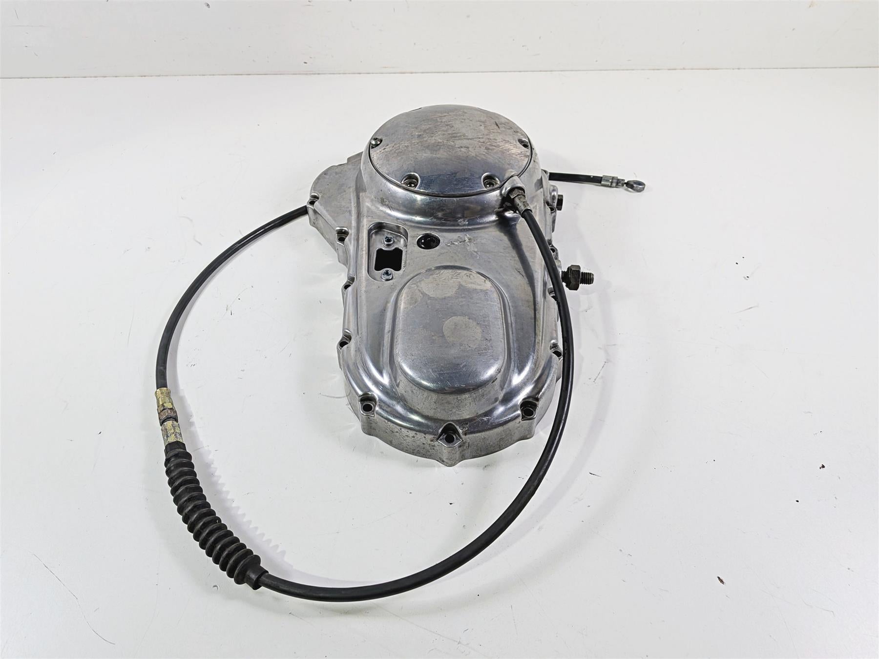 2006 Harley Sportster XL883 Low Primary Drive Clutch Cover & Cable 34951-04 {{ shop.shopifyCountryName }} - Mototech271