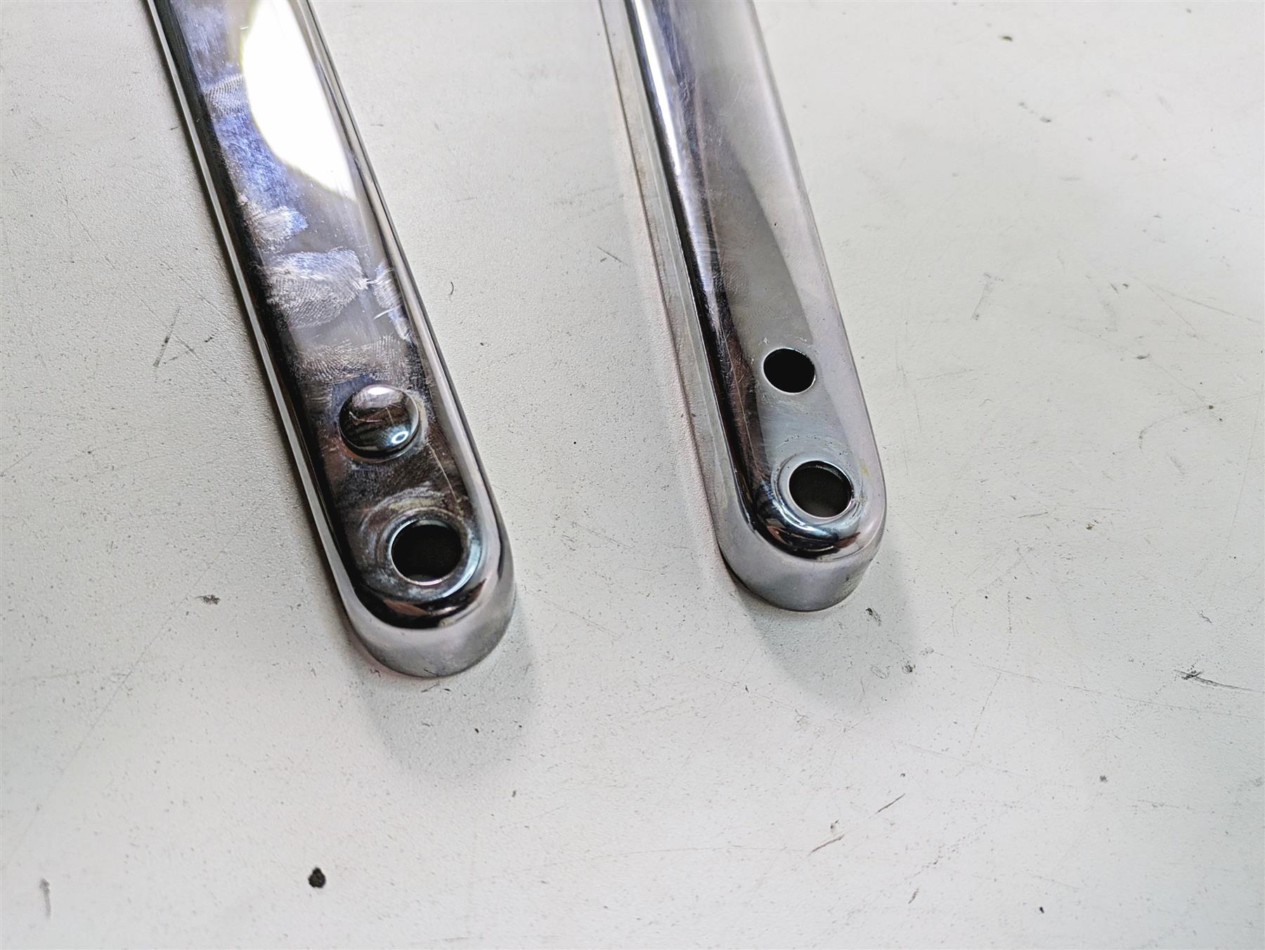 1999 Harley Dyna FXDL Low Rider Rear Fender Chrome Struts 59138-96 59171-96 {{ shop.shopifyCountryName }} - Mototech271