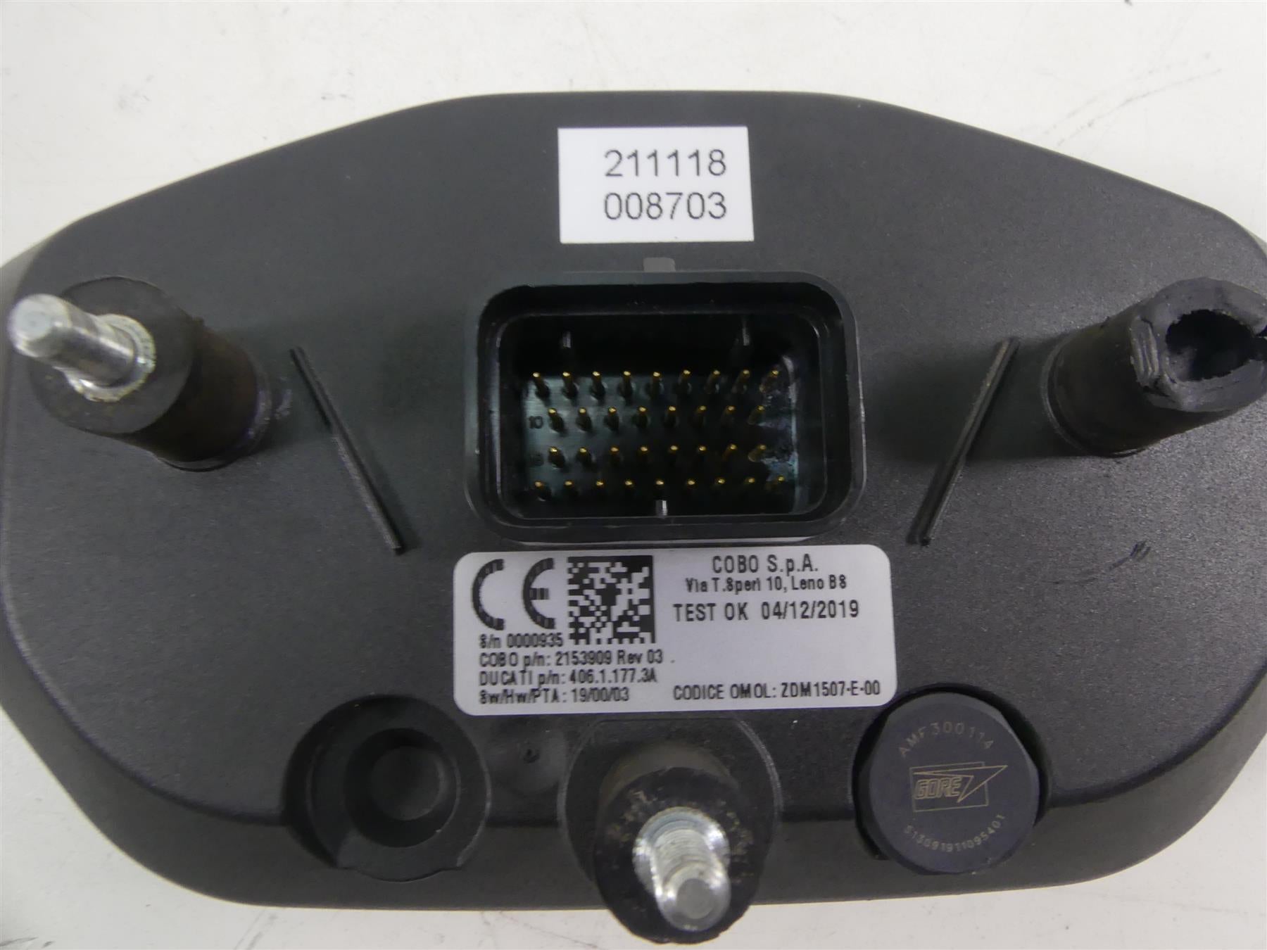 2020 Ducati Panigale V2 Speedometer Tft Instrument 576miles -Read 40611773A {{ shop.shopifyCountryName }} - Mototech271