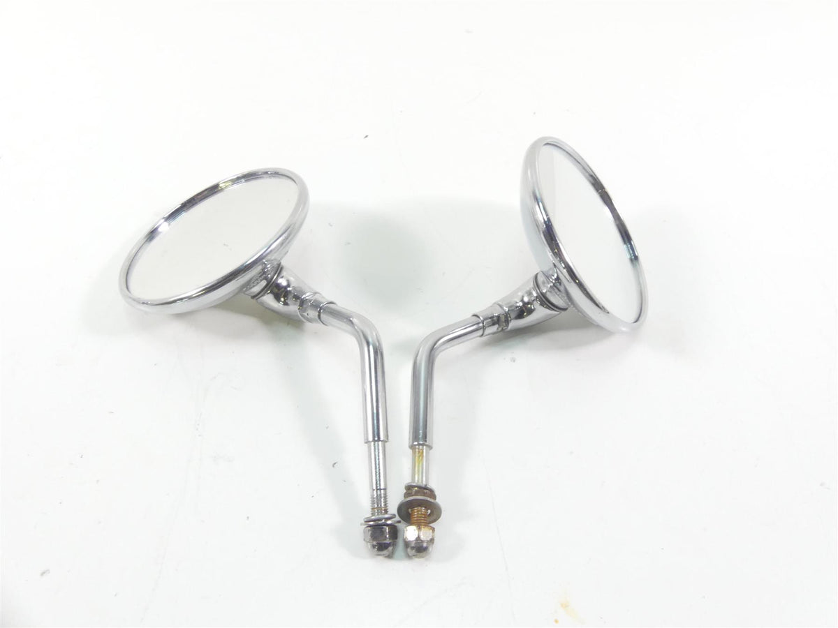 2002 Triumph Bonneville America Round Rear View Mirror Set T2066682 {{ shop.shopifyCountryName }} - Mototech271