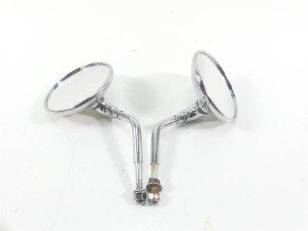 2002 Triumph Bonneville America Round Rear View Mirror Set T2066682 {{ shop.shopifyCountryName }} - Mototech271
