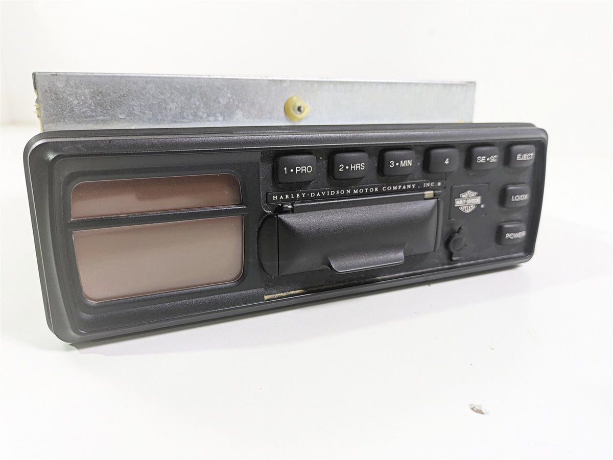 1999 Harley Touring FLHTCUI E-Glide Radio Stereo Tape Cassette Player 76146-98 {{ shop.shopifyCountryName }} - Mototech271
