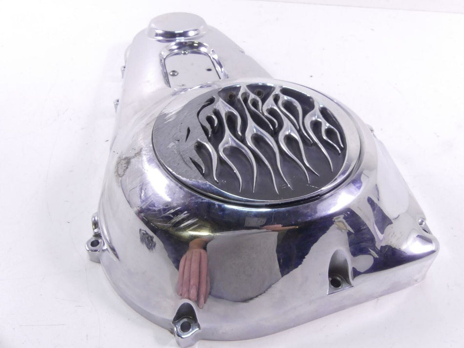 1995 Harley FXSTS Softail Springer Outer Primary Drive Clutch Cover 60506-95A {{ shop.shopifyCountryName }} - Mototech271