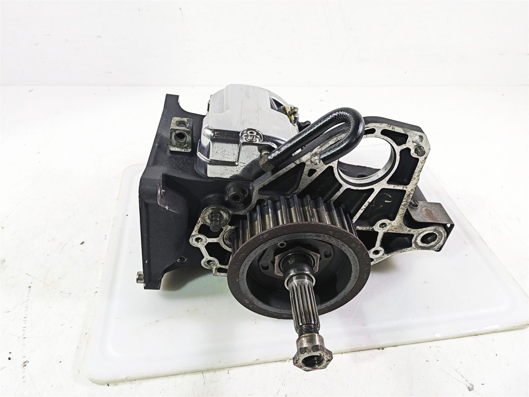 2002 Harley FLSTC Softail Heritage Classic 5-Sp Transmission Gear Box 34732-00A {{ shop.shopifyCountryName }} - Mototech271