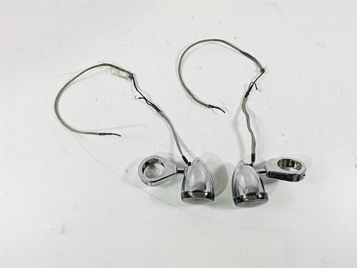 2002 Big Dog Pitbull Front Blinker Turn Signal Set Led BDM130-00794 {{ shop.shopifyCountryName }} - Mototech271