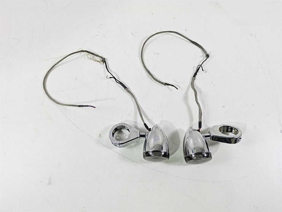 2002 Big Dog Pitbull Front Blinker Turn Signal Set Led BDM130-00794 {{ shop.shopifyCountryName }} - Mototech271