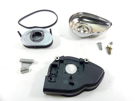 2010 Harley FXDF Dyna Fat Bob Air Box Cleaner Breather Filter & Cover 29182-08A {{ shop.shopifyCountryName }} - Mototech271