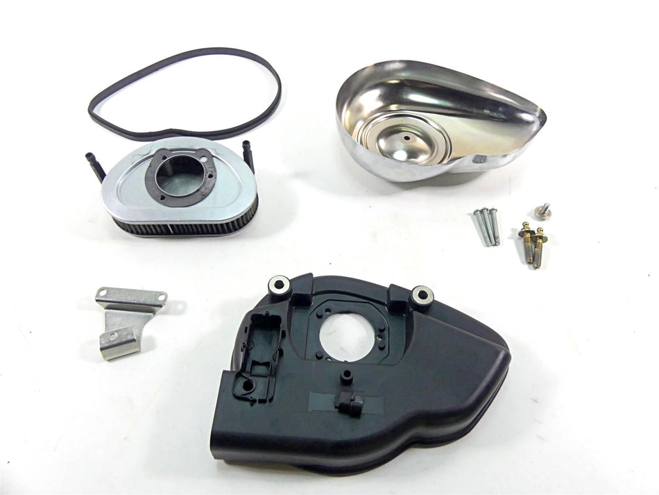 2010 Harley FXDF Dyna Fat Bob Air Box Cleaner Breather Filter & Cover 29182-08A {{ shop.shopifyCountryName }} - Mototech271