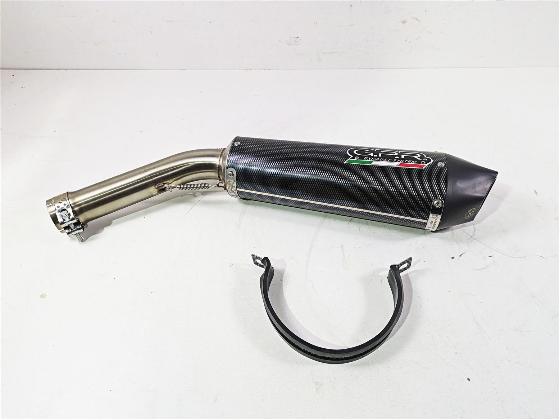 2016 Moto Guzzi Stelvio 1200 8V NTX Grp Slip On Exhaust Muffler GU.32.GPAN.PO | Mototech271