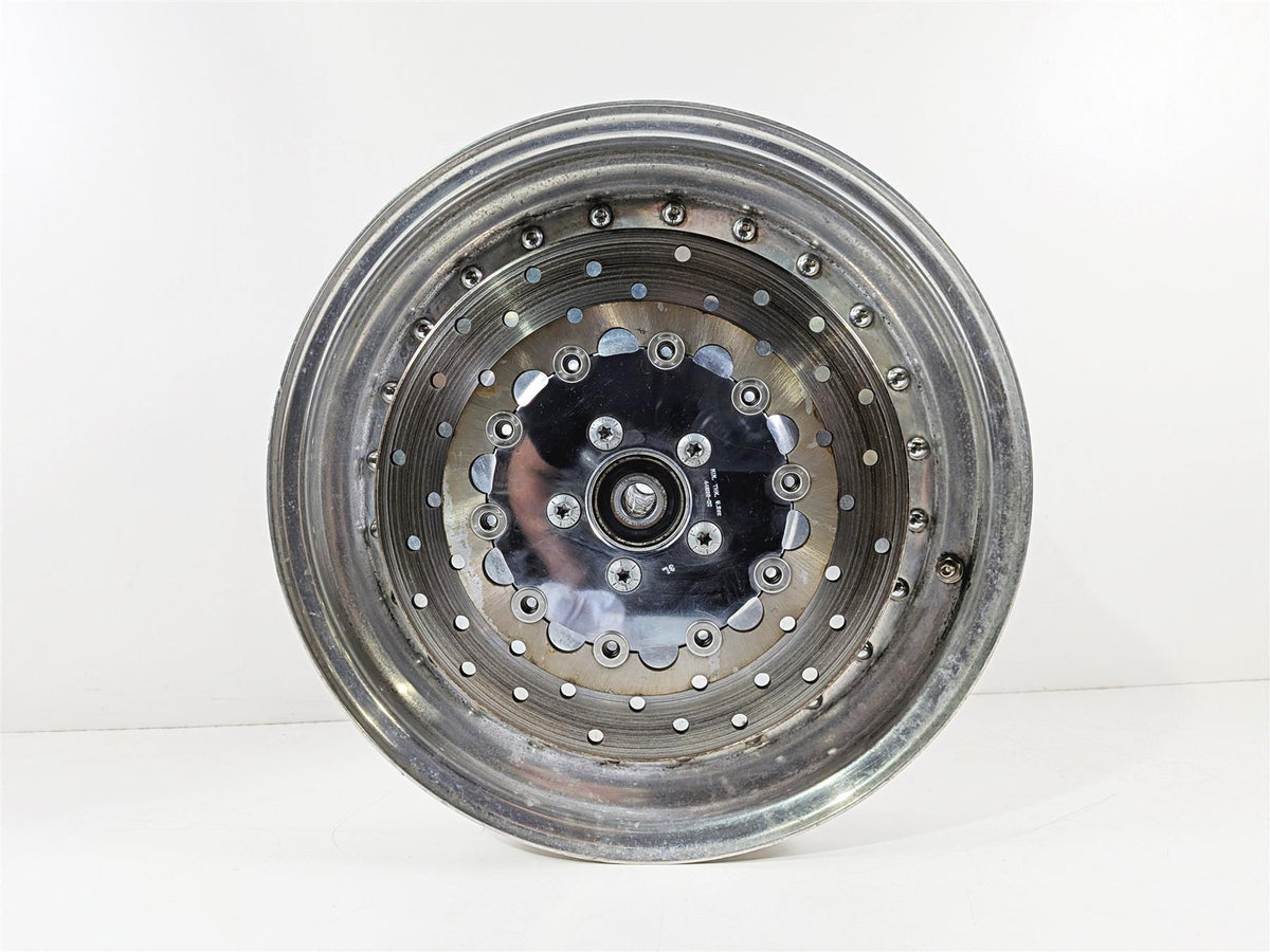 2005 Harley Softail FLSTFSE CVO Fat Boy Rear Wheel Rim Solid 16x3 41313-04-Mototech271