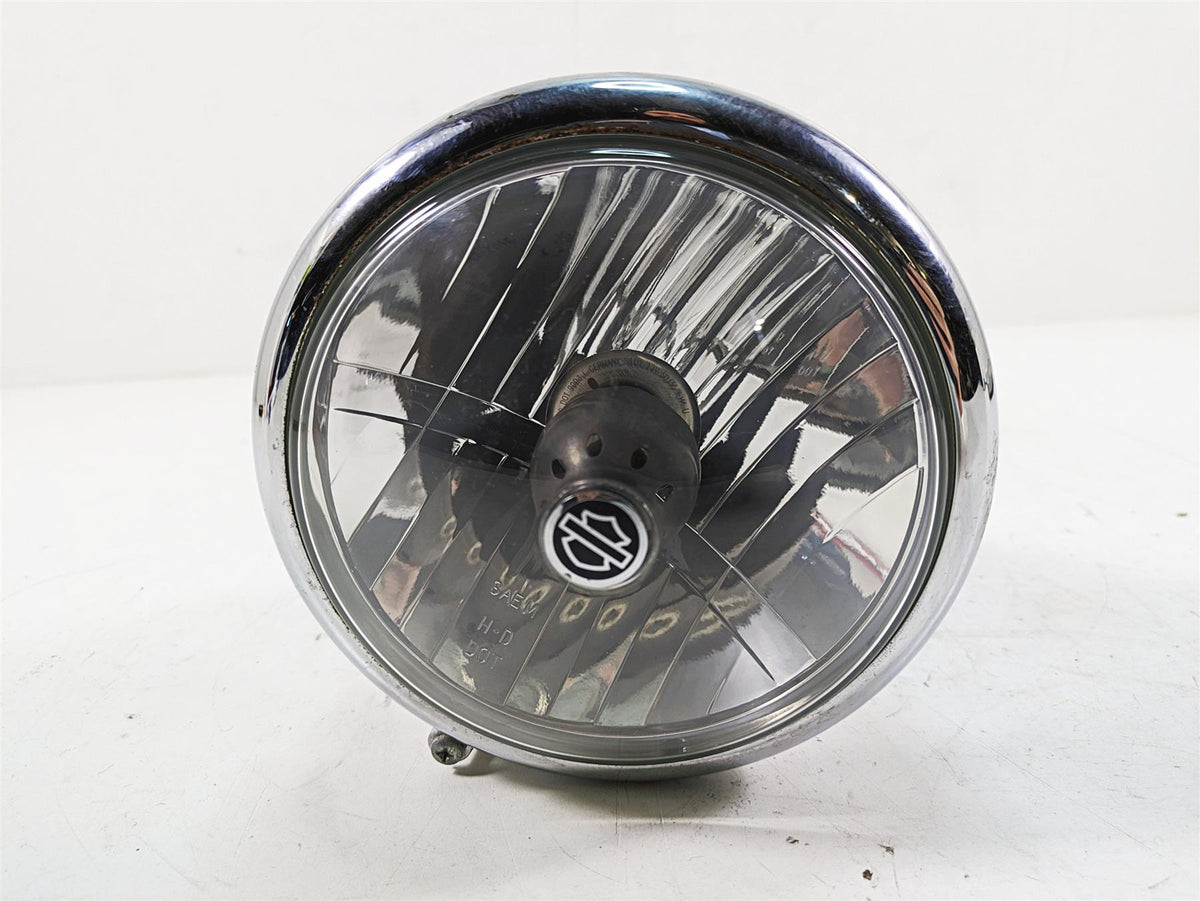 2006 Harley Softail FXSTSI Springer Nice Headlight Head Light Lamp 69769-05 {{ shop.shopifyCountryName }} - Mototech271