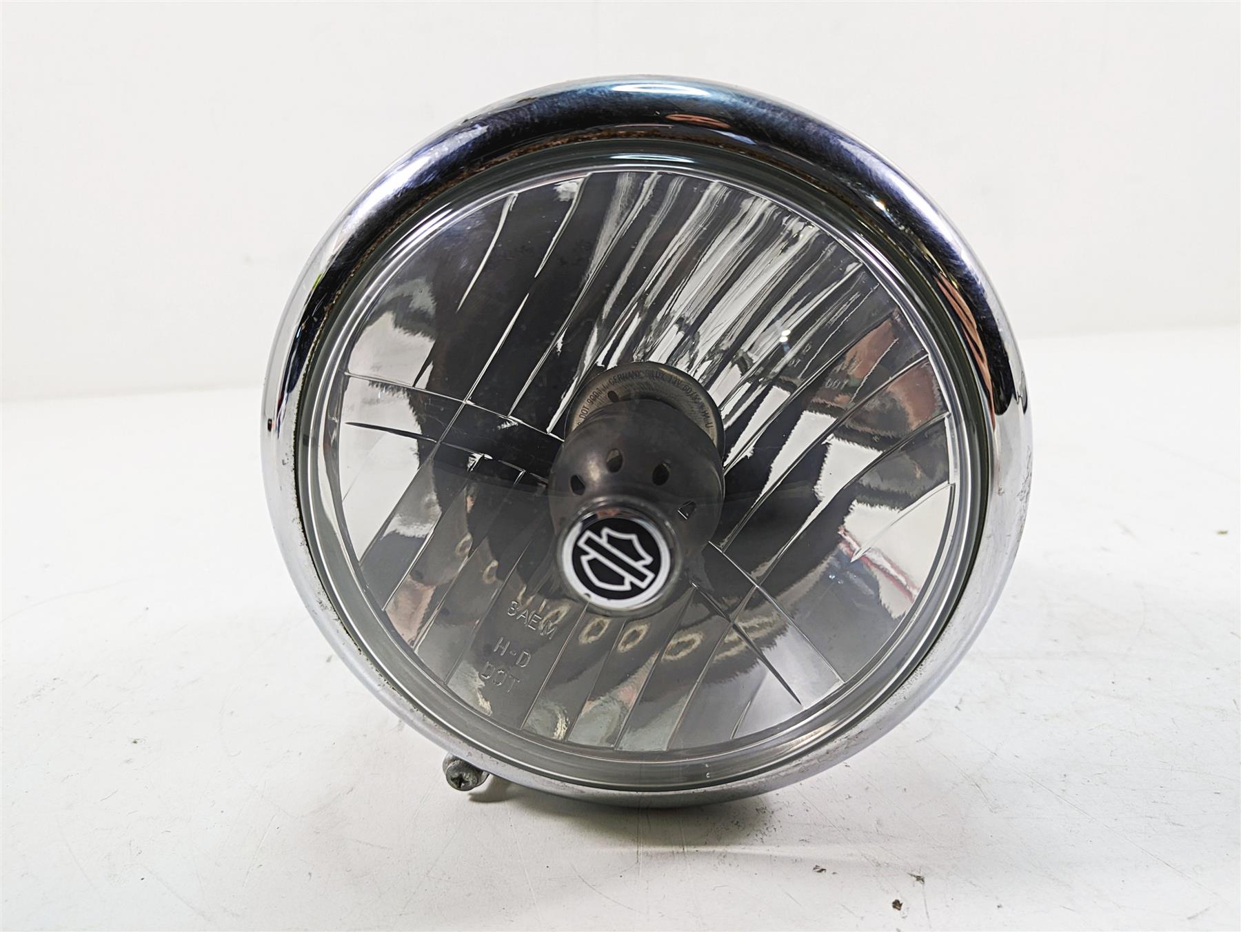 2006 Harley Softail FXSTSI Springer Nice Headlight Head Light Lamp 69769-05 {{ shop.shopifyCountryName }} - Mototech271