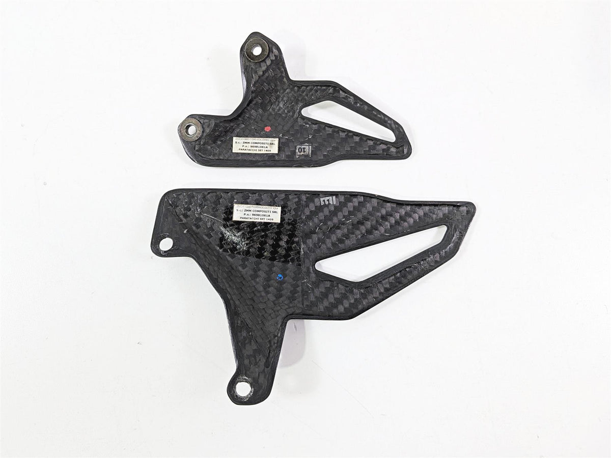 2019 Ducati Panigale V4S V4 S Corse Performance Carbon Fiber Heel Guard Set 96981061A {{ shop.shopifyCountryName }} - Mototech271