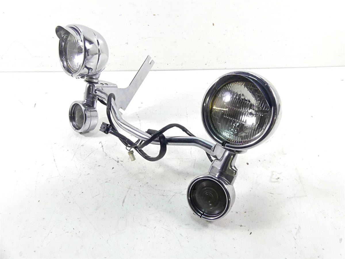 2002 Harley Touring FLHTC Electra Glide Front Spot Light Blinker Set 68712-94A {{ shop.shopifyCountryName }} - Mototech271