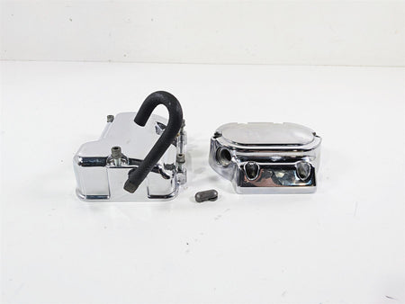 2000 Harley Touring FLHRCI Road King Transmission Chrome Cover Set 34465-98 {{ shop.shopifyCountryName }} - Mototech271