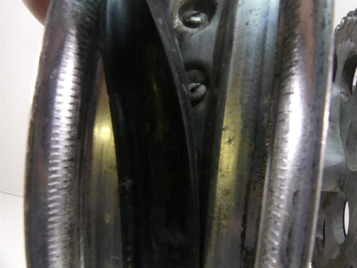 1977 Honda CB750 A Four Hondamatic Rear 2.5x17 Wheel Rim -Read 42701-371-003 {{ shop.shopifyCountryName }} - Mototech271