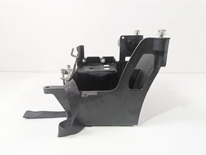 2010 Harley Touring FLHXSE CVO Street Glide Battery Tray Holder - Read 66281-09B