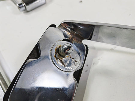 1993 Harley Touring FLHTCU Electra Glide Chrome Shifter & Brake Pedal 33895-82E {{ shop.shopifyCountryName }} - Mototech271
