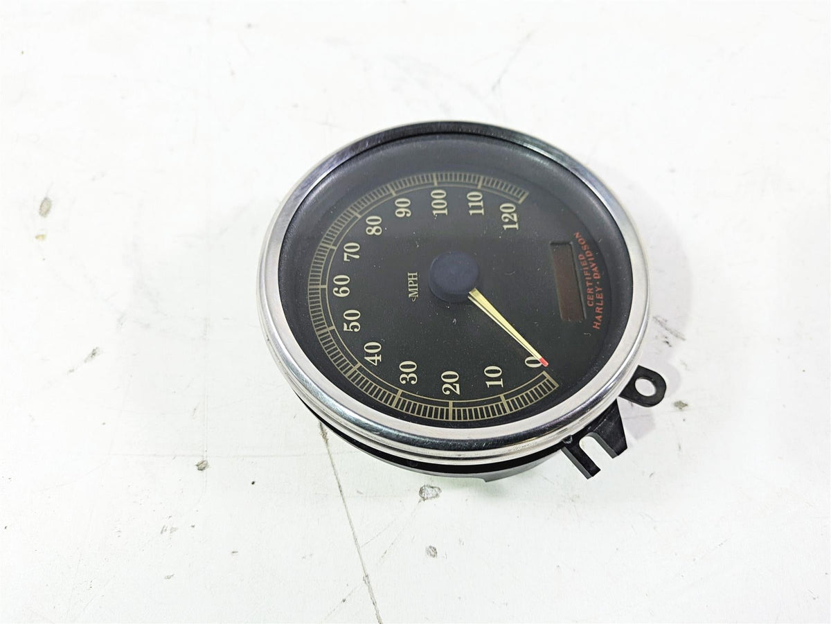2004 Harley Softail FLSTF Fat Boy Speedometer Gauge Instrument 40k 67410-04 {{ shop.shopifyCountryName }} - Mototech271