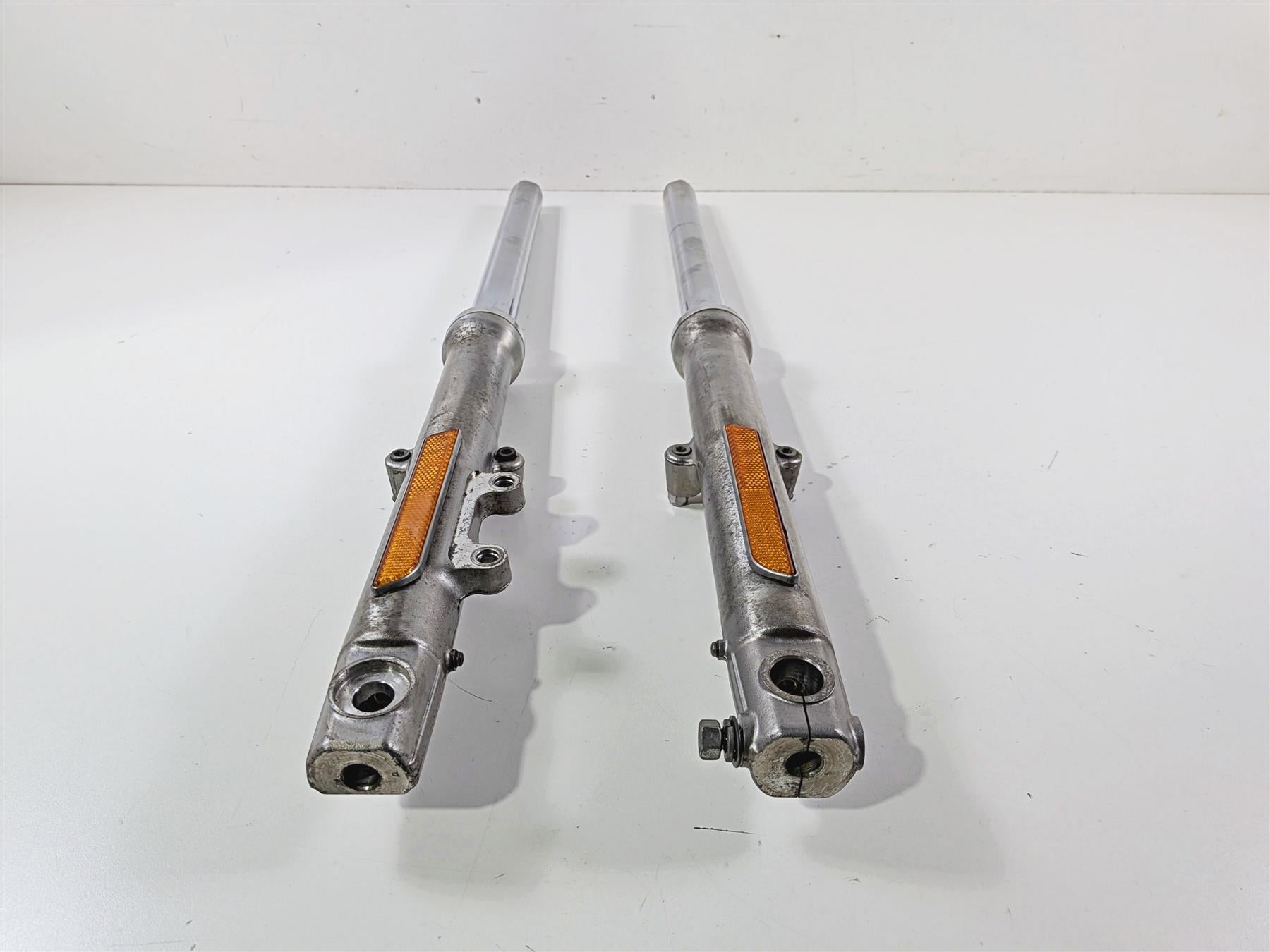 2003 Harley Sportster XL1200 Straight Front Fork Set 39mm Read 45900-00 45901-00 {{ shop.shopifyCountryName }} - Mototech271