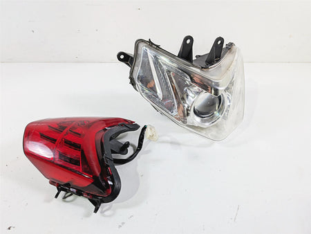 2018 Lifan King Power Racing KPR200 Headlight Head Light Lamp & Taillight Set {{ shop.shopifyCountryName }} - Mototech271