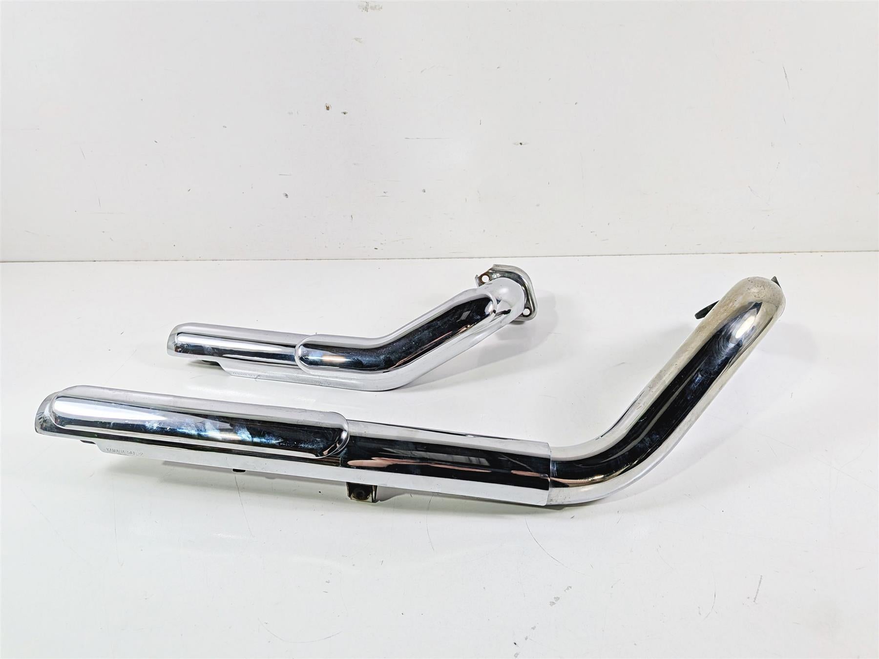 2007 Yamaha XVS1100 V-Star Custom Stock Exhaust Header Set 5EL-14620-00 {{ shop.shopifyCountryName }} - Mototech271