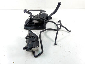 2013 Ducati Diavel Red Right Radiator Fan Reservoir Set - No Leaks 54840881B