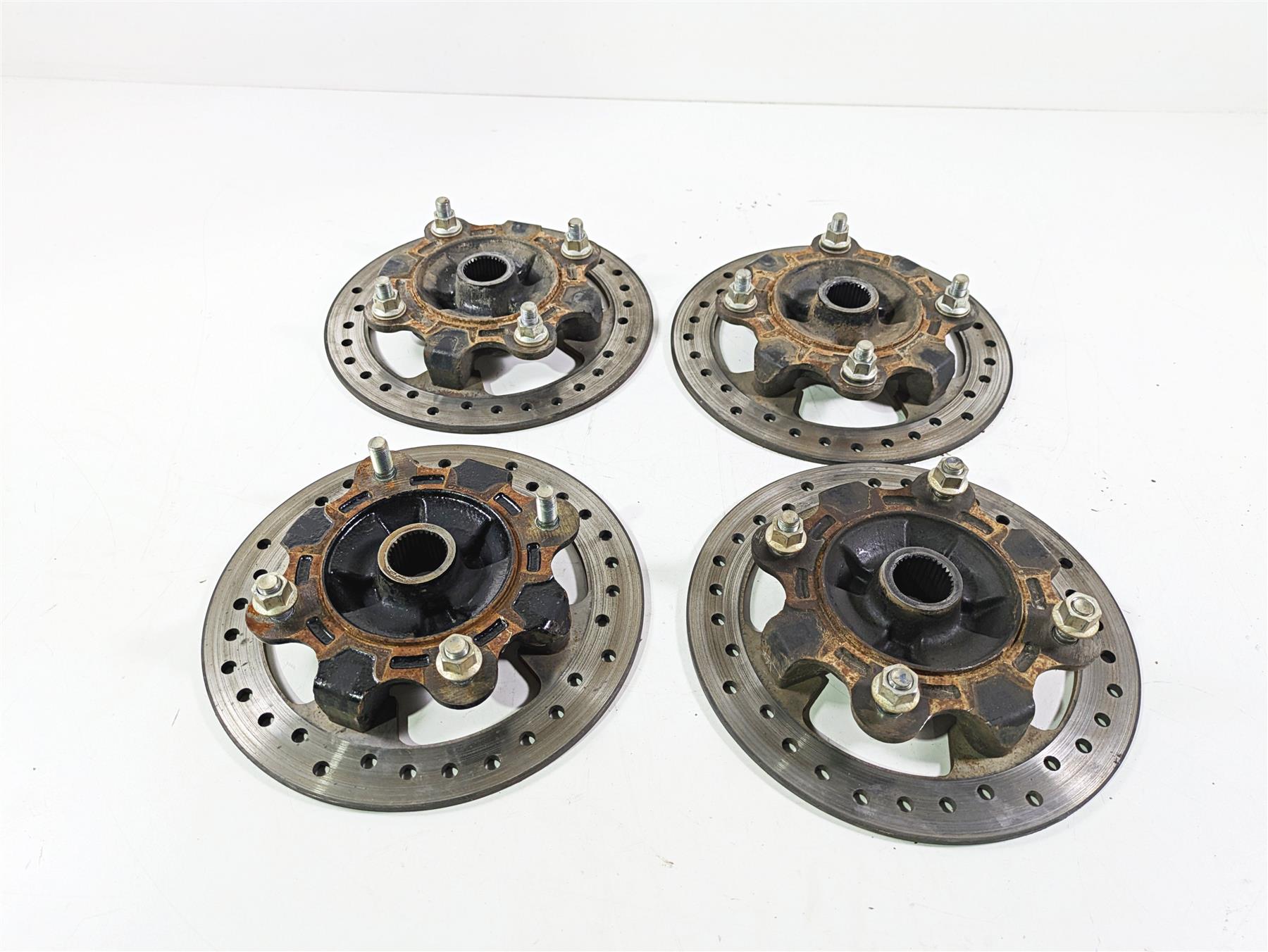 2021 Kawasaki Teryx KRX KRF 1000 Front Rear Wheel Hub & Rotor Set 49030-0566 | Mototech271