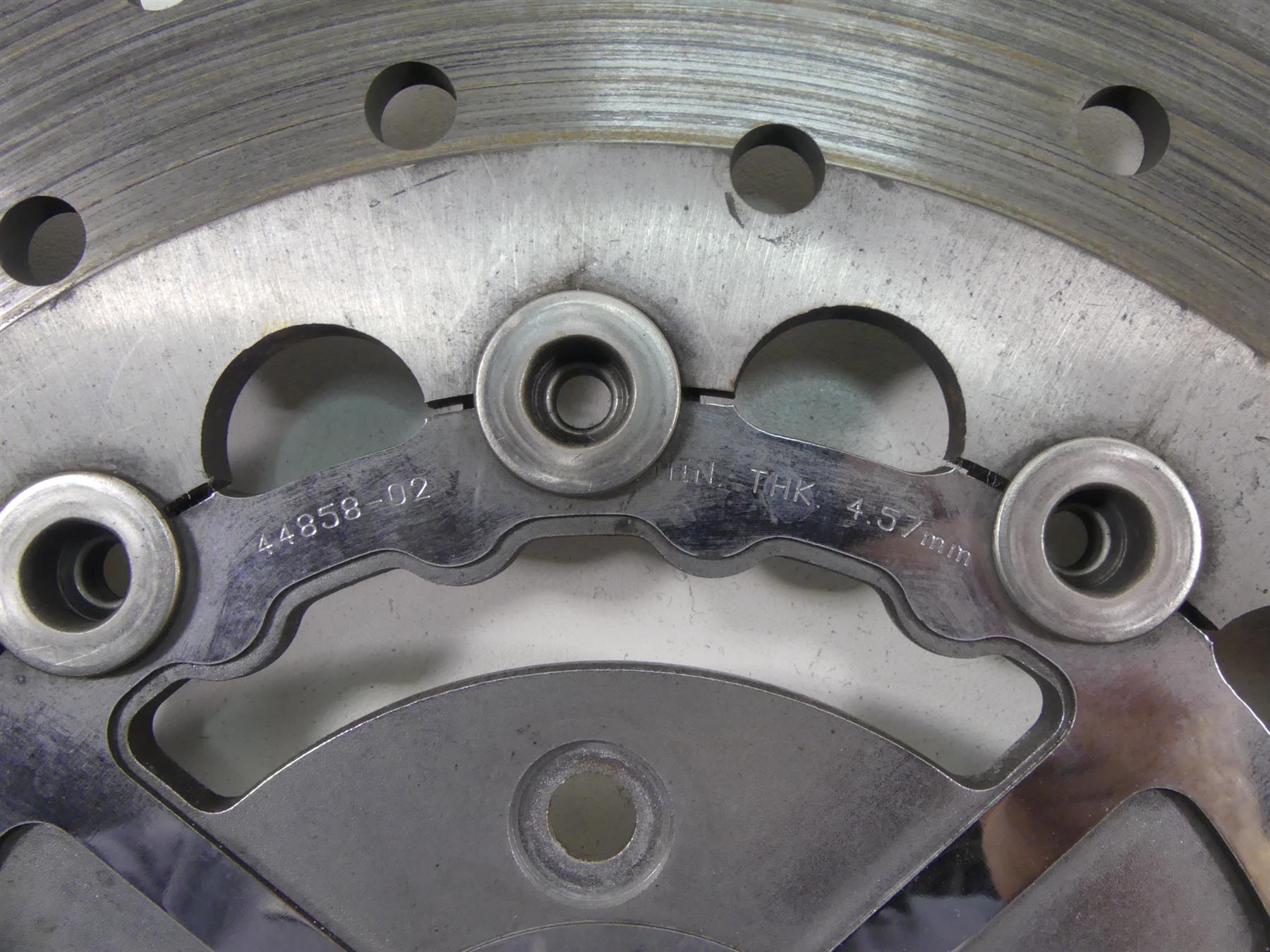 2004 Harley FLHTC SE CVO Electra Glide Front Brake Rotor Disc Set 44858-02 {{ shop.shopifyCountryName }} - Mototech271