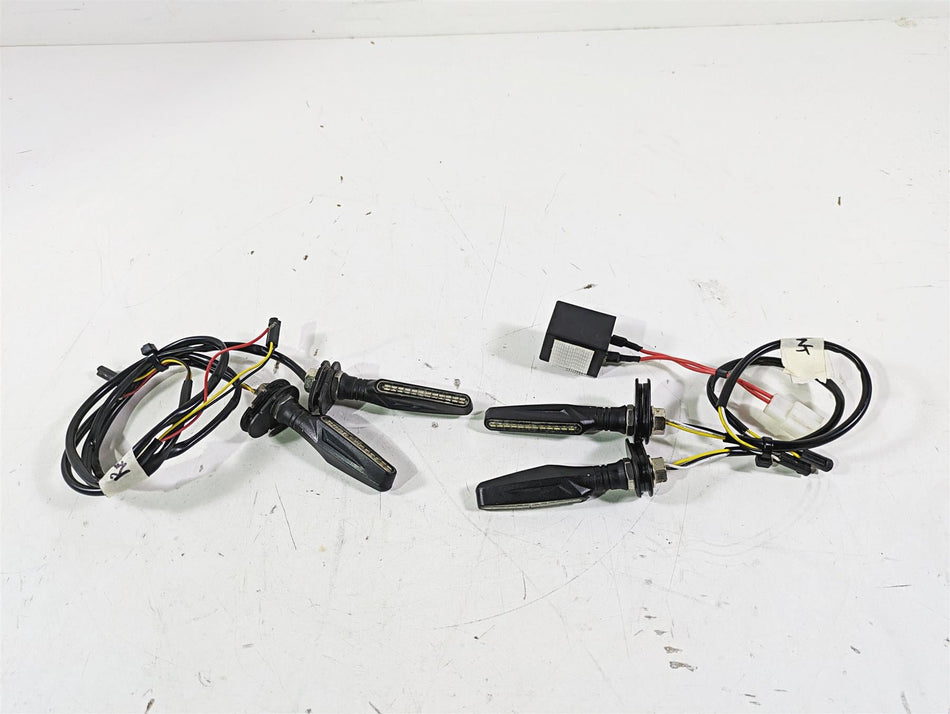 Universal Motorcycle Led Front Rear Blinker Turn Signal Set {{ shop.shopifyCountryName }} - Mototech271