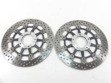Load image into Gallery viewer, 2008 Ducati Hypermotard 1100 Front Brembo Brake Rotor Disc Set 49240921A | Mototech271
