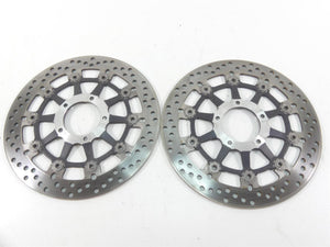 2008 Ducati Hypermotard 1100 Front Brembo Brake Rotor Disc Set 49240921A | Mototech271