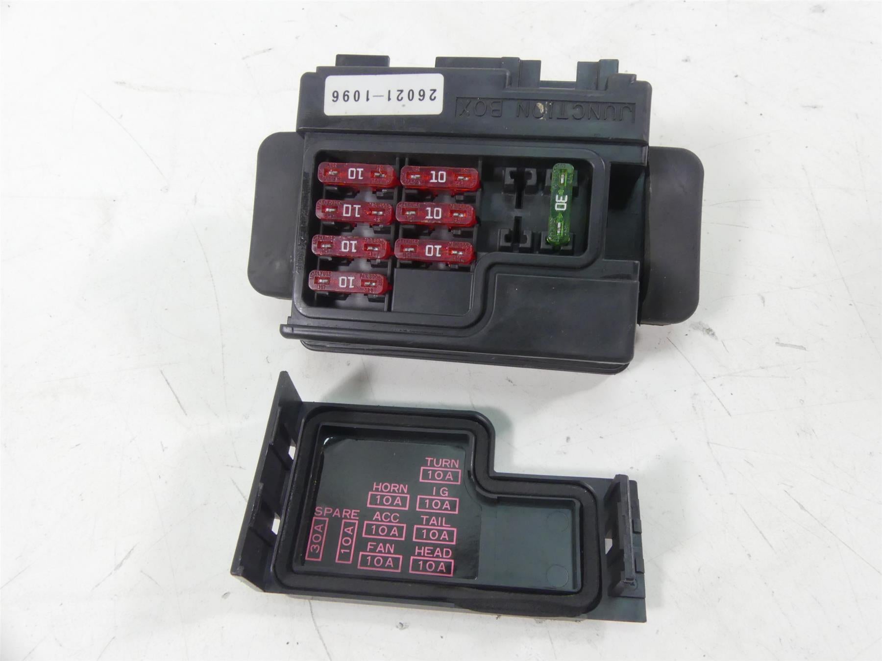2001 Kawasaki ZX600J2 ZX6R Ninja Junction Fuse Control Module Box 26021-1096