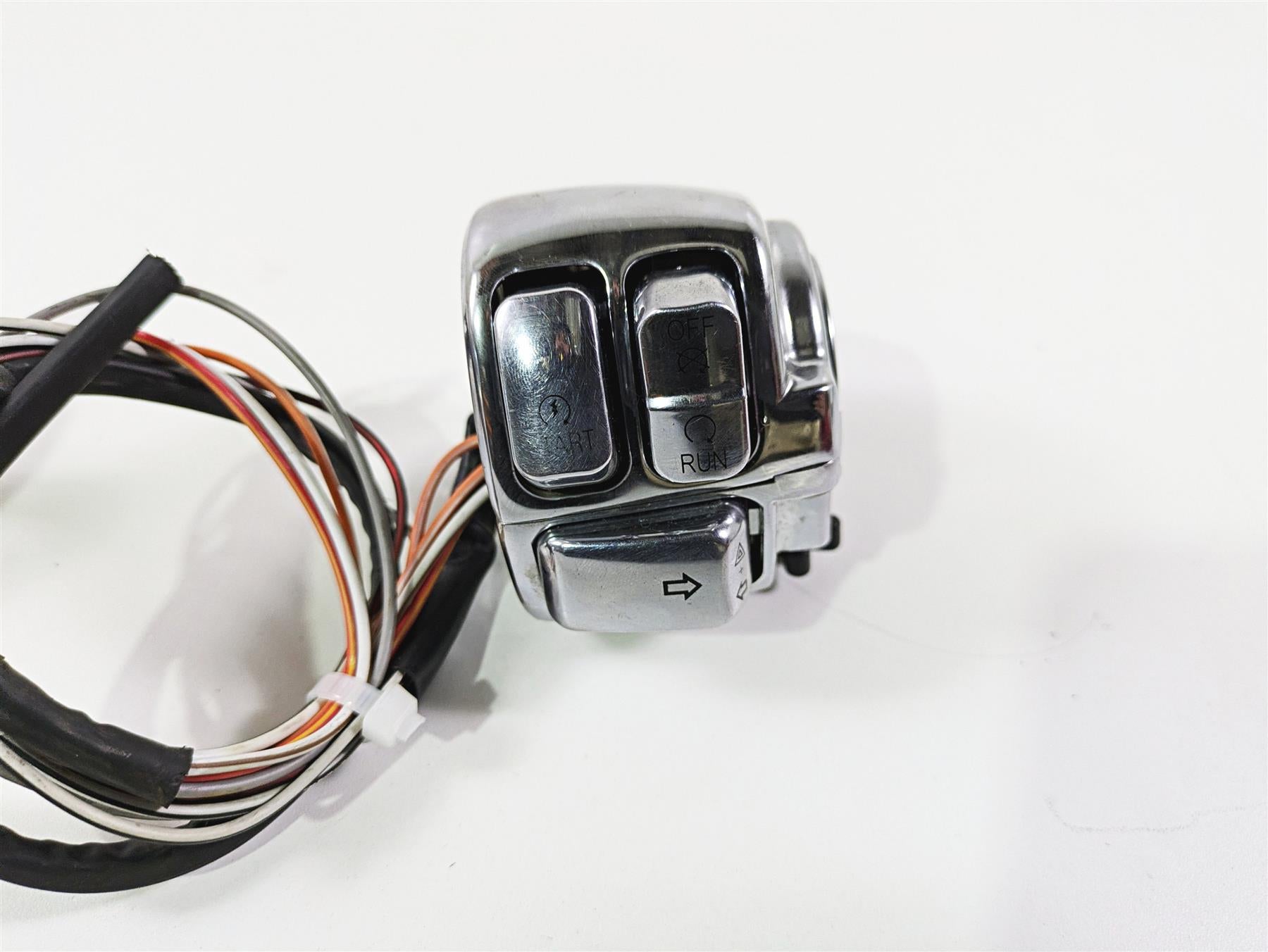 2004 Big Dog Chopper Chrome Harley Left Right Hand Light Kill STart Control Switch Set {{ shop.shopifyCountryName }} - Mototech271