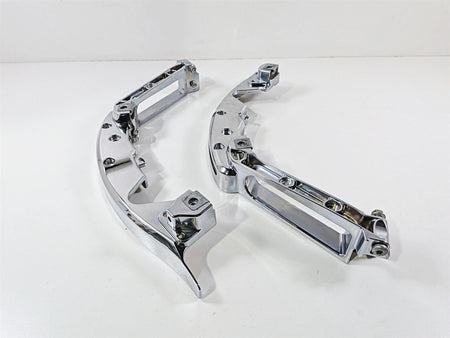 2018 Harley Touring FLHTCU Electra Glide Saddlebag Holder Support Chrome 90200502-Mototech271