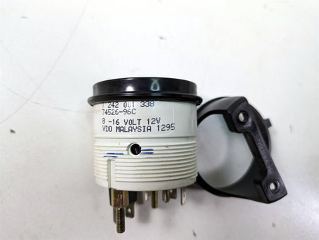 2006 Harley Touring FLHTCUI Electra Glide Volt Voltage Meter Gauge 74526-96C {{ shop.shopifyCountryName }} - Mototech271