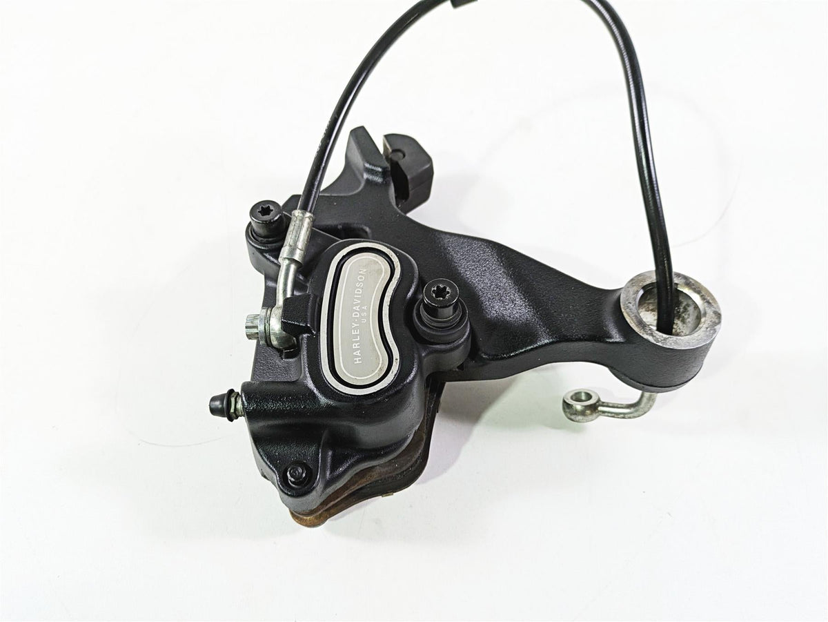 2014 Harley FXDL Dyna Low Rider Rear Brake Caliper + Bracket Line 25mm 40908-08 {{ shop.shopifyCountryName }} - Mototech271