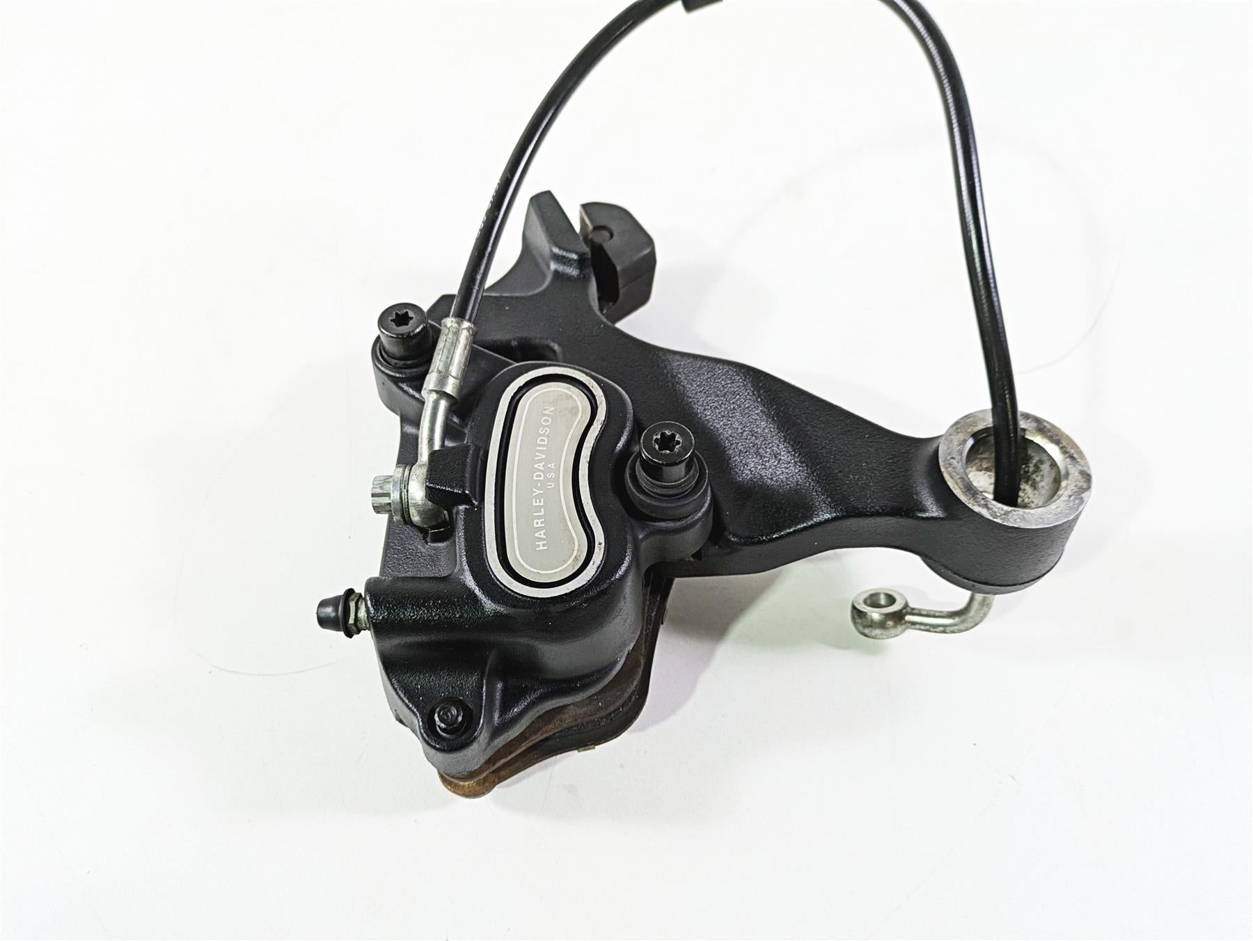 2014 Harley FXDL Dyna Low Rider Rear Brake Caliper + Bracket Line 25mm 40908-08 {{ shop.shopifyCountryName }} - Mototech271