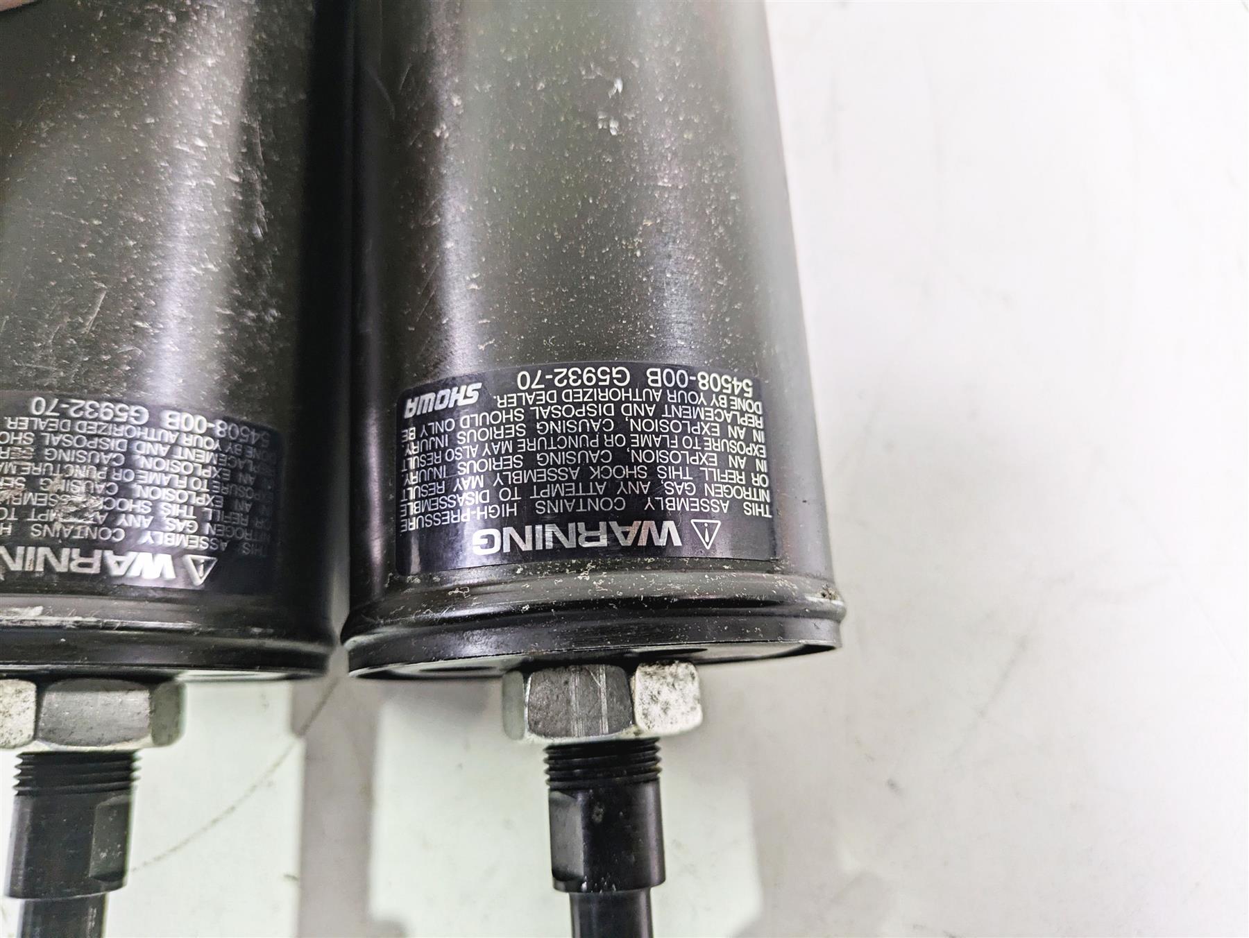 2008 Harley FLSTC 105TH Softail Heritage Rear Showa Damper Shock Set 54508-00B {{ shop.shopifyCountryName }} - Mototech271