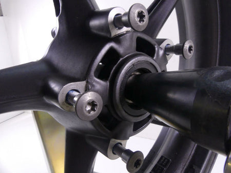 2009 Triumph Street Triple 675R Straight Front 5 Spoke Wheel Rim 17x3.5 T2000618 {{ shop.shopifyCountryName }} - Mototech271