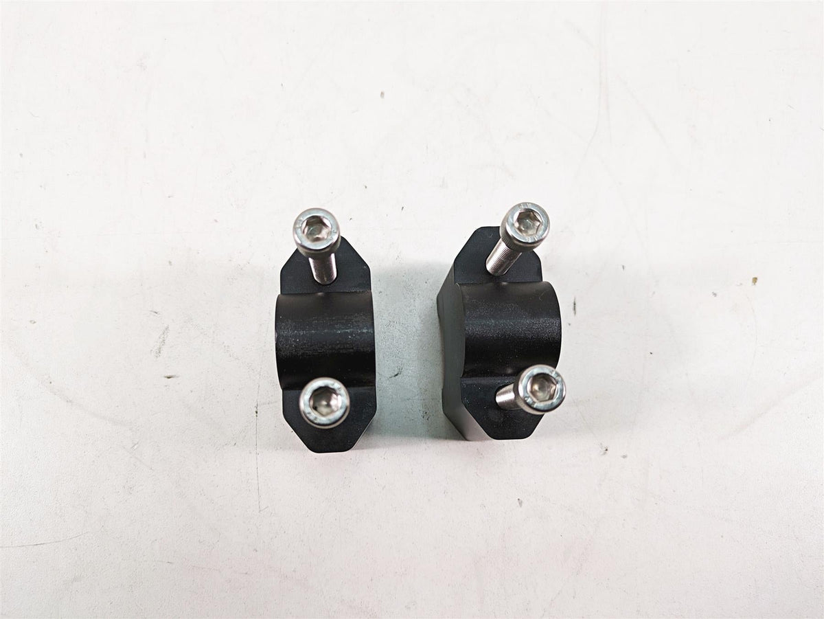 2016 Suzuki M109R VZR1800 Revo Black Handlebar Riser Extensions 2" SB-006-B {{ shop.shopifyCountryName }} - Mototech271