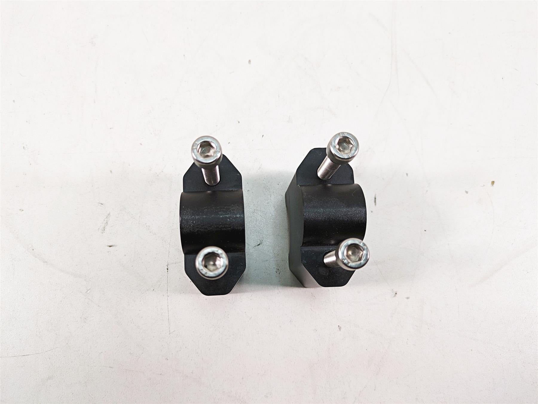 2016 Suzuki M109R VZR1800 Revo Black Handlebar Riser Extensions 2" SB-006-B {{ shop.shopifyCountryName }} - Mototech271