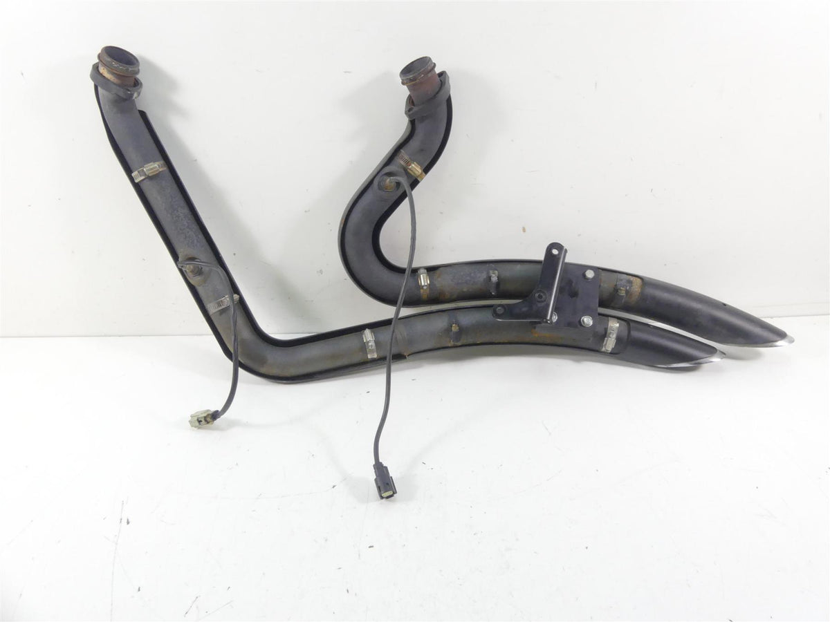 2015 Harley FXDF Dyna Fat Bob Vance Hines Big Radius 2-2 Exhaust System 46071 {{ shop.shopifyCountryName }} - Mototech271