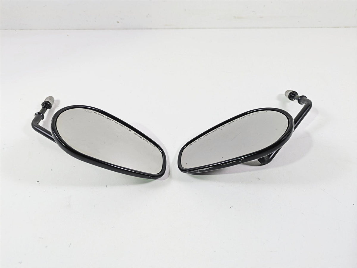 2014 Harley FXDF Dyna Fat Bob Rear View Mirror Set Black 91909-03B 91910-03B {{ shop.shopifyCountryName }} - Mototech271