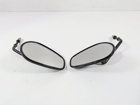 2014 Harley FXDF Dyna Fat Bob Rear View Mirror Set Black 91909-03B 91910-03B {{ shop.shopifyCountryName }} - Mototech271